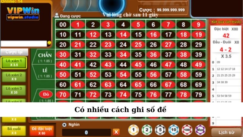 Cách Ghi Số Đề Chuẩn Xác Nhất Dân Chơi Cần Thuộc Lòng 3 Có nhiều cách ghi số đề
